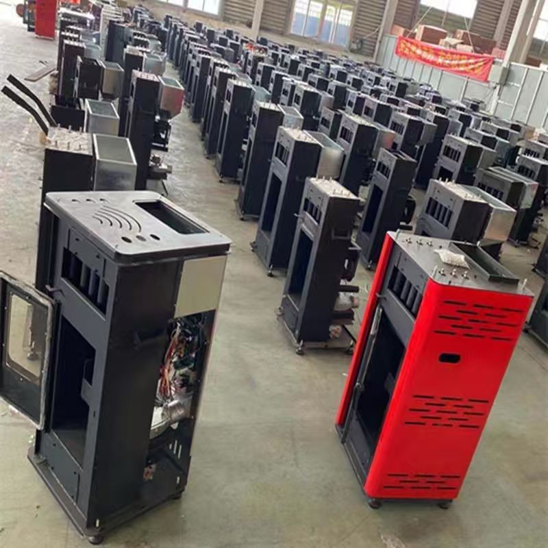 生物质取暖炉具实拍